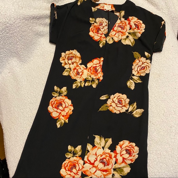 LAST CHANCE - A New Day Pink Floral Shift Spring Dress Sz Small - Picture 6 of 11